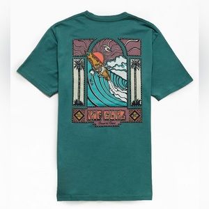 Rip curl, unworn, with tags, size men’s small, dead sled t shirt